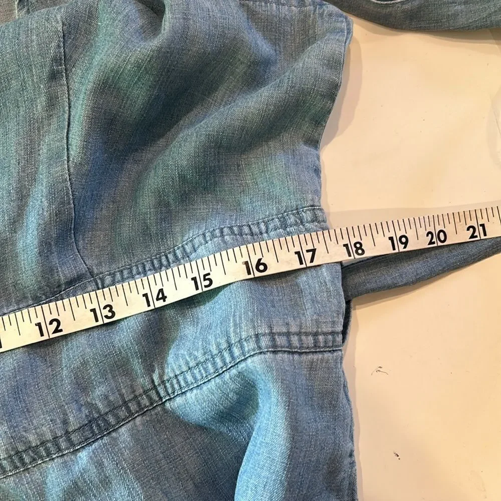 Rails denim Tencel romper size large - Picture 8 of 9
